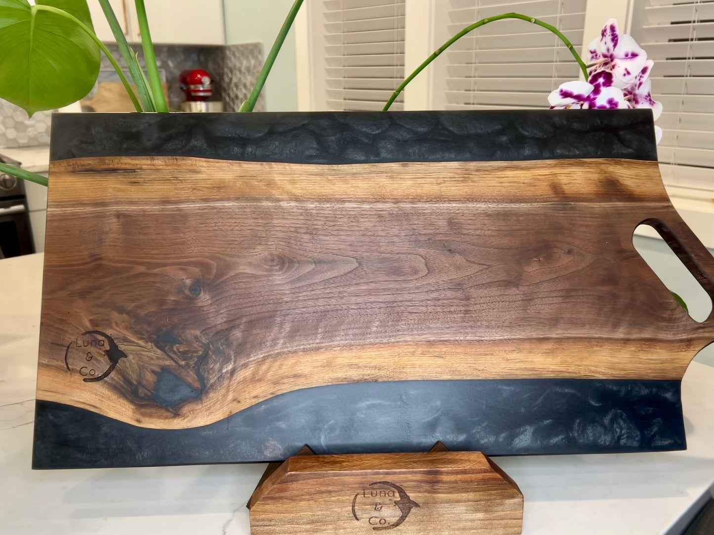 Canucks Skate Charcuterie board