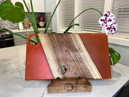 Red Ice walnut Charcuterie board